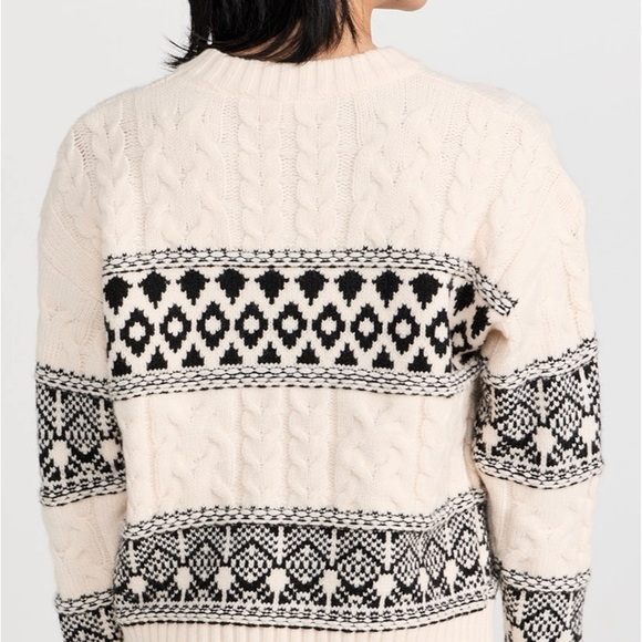 Line & Dot- Montana Faire Isle Sweater- SZ XS - Picture 2 of 5